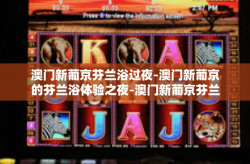 澳门新葡京芬兰浴过夜-澳门新葡京的芬兰浴体验之夜-澳门新葡京芬兰浴过夜