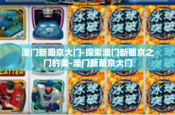澳门新葡京大门-探索澳门新葡京之门的美-澳门新葡京大门