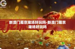 新澳门葡京赌场好玩吗-新澳门葡京赌场好玩吗