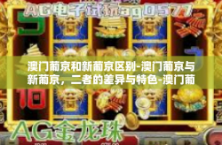 澳门葡京和新葡京区别-澳门葡京与新葡京，二者的差异与特色-澳门葡京和新葡京区别