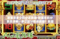 新葡京多少积分送房间-新葡京积分系统详解，多少积分能送房间？新葡京多少积分送房间