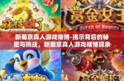 新葡京真人游戏赌博-揭示背后的秘密与挑战，新葡京真人游戏赌博现象探讨-新葡京真人游戏赌博
