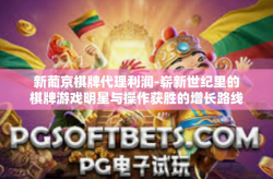新葡京棋牌代理利润-崭新世纪里的棋牌游戏明星与操作获胜的增长路线 新葡京棋牌代理利奥秘之窗思考之色。新葡京棋牌代理利润