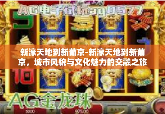 新濠天地到新葡京-新濠天地到新葡京，城市风貌与文化魅力的交融之旅-新濠天地到新葡京