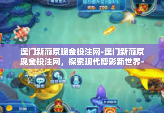 澳门新葡京现金投注网-澳门新葡京现金投注网，探索现代博彩新世界-澳门新葡京现金投注网